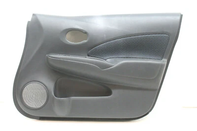 2017 Nissan Versa Note painel de acabamento porta dianteira direita preto fabricante de equipamento original 14 15 16 17 18 - Imagem 1 de 4