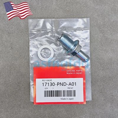 NEW  For HONDA PCV VALVE WITH WASHER 17130-PND-A01/ 94109-14000 - Image 1 of 4