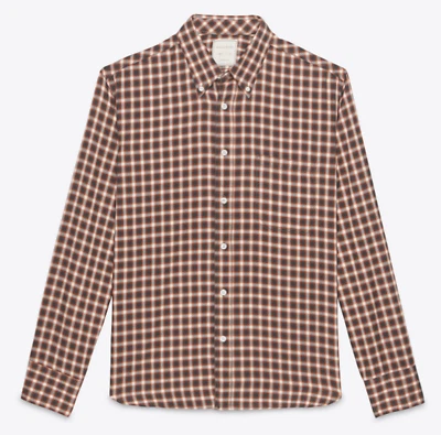 Camisa Billy Reid Para Hombre Roja Tuscumbia Corte Estándar Botón Delantero Nueva Sin Etiquetas Foto 1 de 2