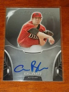 Aaron Blair 2013 Bowman Sterling Prospect Autographs #BSAP-ABL (#2) - Picture 1 of 1