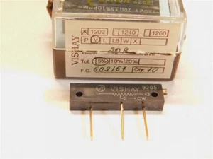 Vishay Y505120R000J0L 20 Ohm 5% 10 ppm Resistenza per decespugliatore a lamina metallica sfusa - Foto 1 di 2