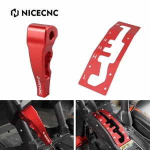 NICECNC Piastra Cancello Cambio Pannello e Manopola Cambio per Can-Am Maverick X3 - Foto 1 di 14