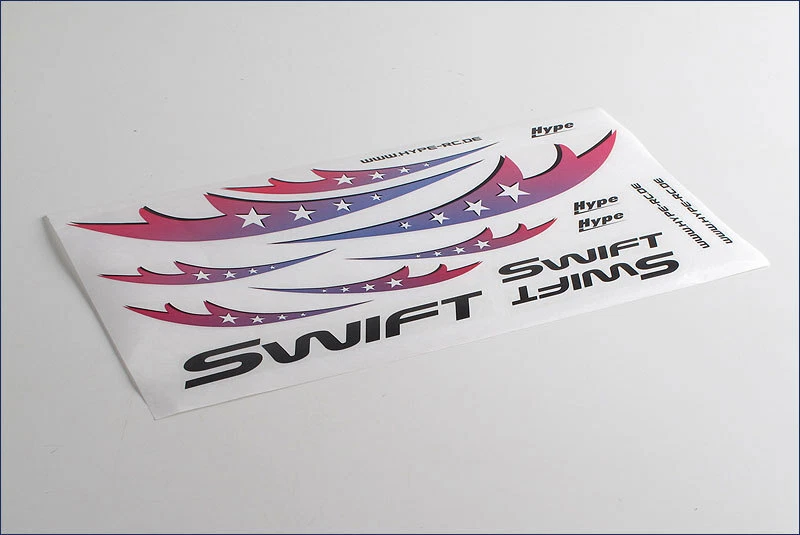 Hype - Dekorbogen Swift, pink (018-1112) - Bild 1 von 1