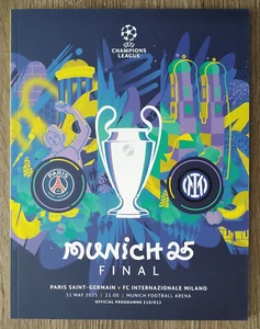 Programm UEFA Champions League Finale 2025 Paris SG - Internazionale Milano  - Bild 1 von 4