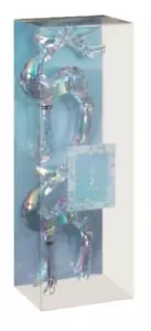 Acrylic Hanging Iridescent Stags 2pk - Picture 1 of 2