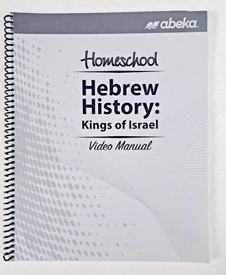 Abeka Homeschool 9th Grade Bible Hebrew History: Kings of Israel Video Manual - Image 1 of 2