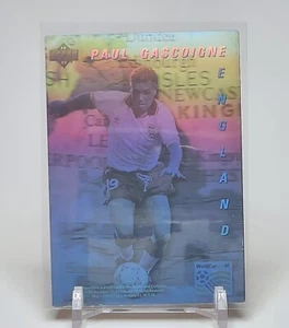 1993 Upper Deck World Cup 94' Preview English Paul Gascoigne Hologram - Bild 1 von 2