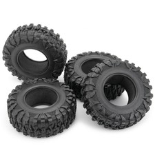 4Pcs 1/10 RC Car 2.2' Hub 120mm Tires for SCX10 90046 D90 CC01 TRX4 RC Crawler