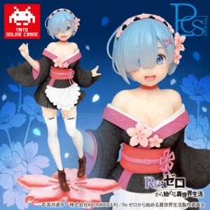 Re:Zero Rem Precious Figure Sakura Image ver. Taito Online Limited Taikure NEW - Picture 1 of 7