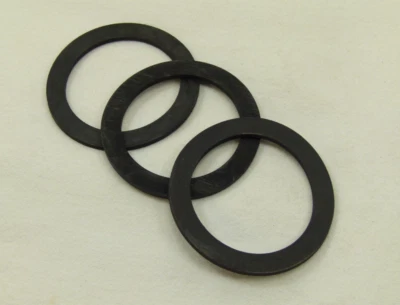 BMW - R 61 - JUNTA TAPA DEPÓSITO - GOMA NEGRA - 86X64X3MM - 3 PIEZAS - 47080* Foto 1 de 2