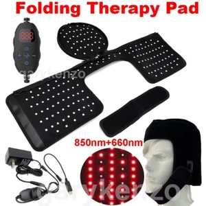 Infrarot Rotlichttherapie Kappe Pad Haar Nachwachsen Helm Haarausfall Behandlung Hut - Bild 1 von 16