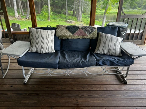 antique porch glider Cover