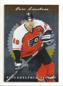 1996-97 Donruss Elite Hockey - #7 - Eric Lindros - Philadelphia Flyers
