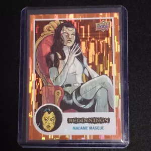 2023 UD MARVEL BEGINNINGS VOL 2 SERTES 2 PUENTE ARCO IRIS NARANJA/199 MÁSCARA DAMA - Imagen 1 de 1