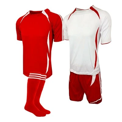 SOCCER KING Soccer Uniform For Teams (4Pcs. Set) Two Jerseys,One Short and One Pair Of Socks