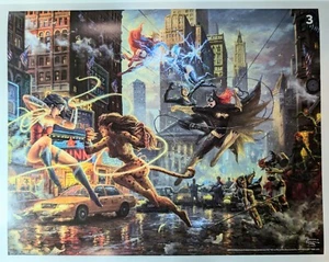 Ceaco Puzzle Thomas Kincade DC Justice League #3 Neu ohne Karton 500 Teile - Bild 1 von 2