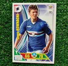 CARD ADRENALYN XL SOCCER PANINI 2017/18 SAMPDORIA N°287 KOWNACKI 2018 ⚽️