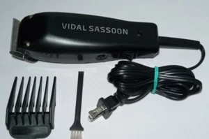 Vidal Sassoon VS VSCL802 Black Professional Hair Trimmer Clippers Vintage - Picture 1 of 5