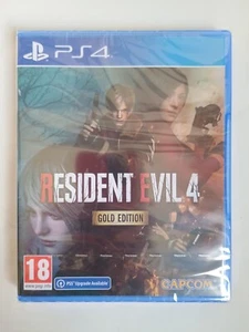 Resident Evil 4 Remake Gold Edition PS4 BRAND NEW SEALED Fast Free Post PEGI 18 - Picture 1 of 19