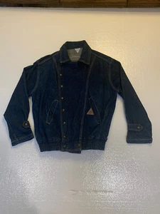 Chaqueta vaquera retro vintage años 80 Jou Jou denim motociclista para mujer talla M - Imagen 1 de 11