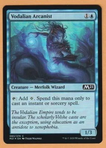 MTG: M21: Foil: Vodalion Arcanist - Picture 1 of 1