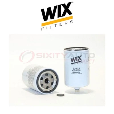 WIX Fuel Water Separator Filter for 1993-1997 Ford CFT8000 8.3L L6 - Gas ep Foto 1 de 4