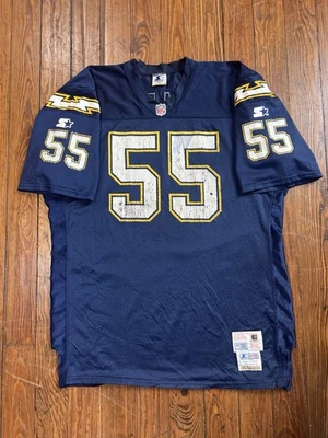 Camiseta deportiva vintage Starter San Diego Chargers Junior Seau Boom años 90 NFL Pro Line Foto 1 de 4