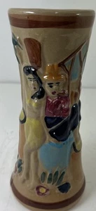 Imported By Trader Vic Japan Tumbler Hawaiian Bikini Rum Riding Rum Barrel VTG - Picture 1 of 16