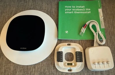 ecobee3 lite Smart Thermostat - Black (EB-STATE3LT-02) - Image 1 of 4