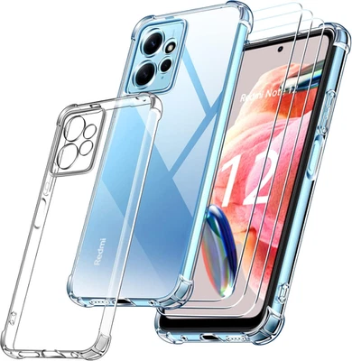Cover per Xiaomi Redmi Note 12 4G (Non per Redmi Note 12 5G), Antiurto Custodia  - Immagine 1 di 4