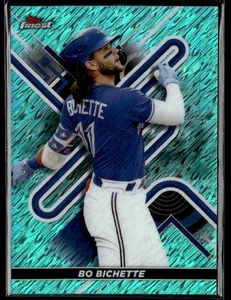 L20,157 - 2022 Finest Aqua Shimmer Refractors #95 Bo Bichette /175 - Picture 1 of 2