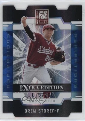 2009 Donruss Elite Extra Edition Aspirations /200 Drew Storen #3 - Image 1 of 2