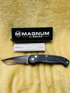 Boker Magnum Knife Speedmaster 01BO017 Black Knife - Picture 1 of 10