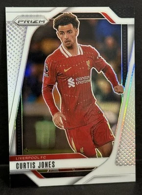 2024-25 Prizm EPL Premier League Liverpool Curtis Jones White Prizm /35 - Image 1 of 4