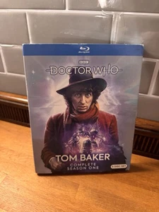 Doctor Who - Tom Baker Years - Season 1 - U.S. Blu-ray - Sealed + Slipcase - Picture 1 of 2