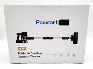 POWEART Foldable Cordless Vacuum Cleaner Model N7P 210 Watts 21.6 Volts - Picture 1 of 10