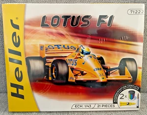 Kit de pintura y pegamento modelo Heller Lotus F1 coche de carreras 1/43 #71222 sellado - Imagen 1 de 6