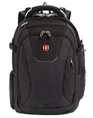 Mochila para portátil Swisstech Travel Tech Elite TSA Comp. Puerto USB gris Scansmart  Foto 1 de 4