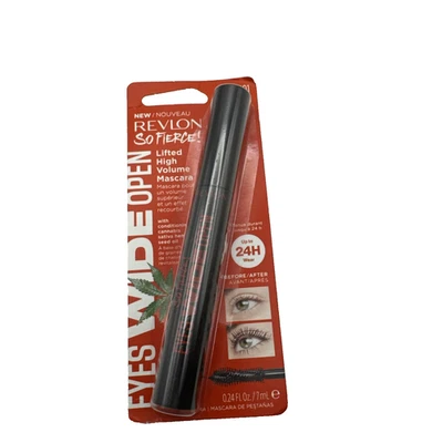 Revlon So Fierce! Тушь для ресниц с широко открытыми глазами — оттенок 101 самый черный — НОВАЯ - Изображение 1 из 3