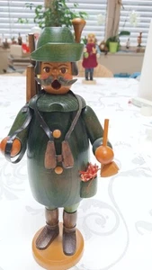 Räuchermännchen "Jägerr" HK  Erzgebirge Alt Selten - Bild 1 von 7
