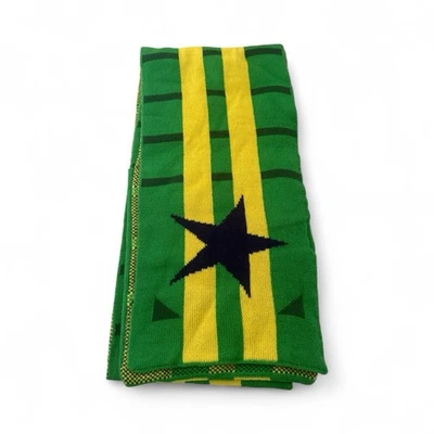 Caja de botín luciérnaga independiente bandera/bufanda con bolsillo tejido informal unisex 56x6,5 Foto 1 de 4