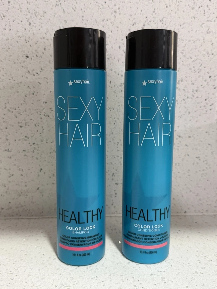 Sexy Hair  ~ Healthy Color Lock Shampoo/Conditioner Combo⭐ 10.1oz x 2  *NEW* - Image 1 of 1