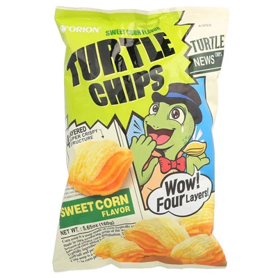 Turtle Chips, Sweet Corn, 5.65 oz (160 g) - Image 1 of 2