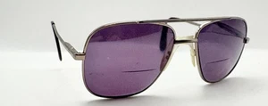 Vintage Berdel Sferoflex Cal Gunmetal Pilot Metall SONNENBRILLE NUR GESTELL Italien - Bild 1 von 8