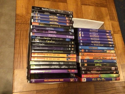 ДЕТСКИЙ / СЕМЕЙНЫЙ ХЭЛЛОУИН ОКТЯБРЬ - ВЫ ВЫБИРАЕТЕ / ВЫБИРАЕТЕ - DVD ЛОТ - - Изображение 1 из 3