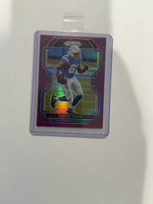 2021 Panini Prizm - Jared Cook #168 Purple Prizm /125 - Image 1 of 2