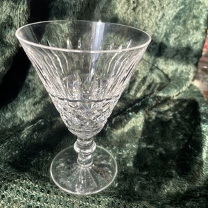 One Waterford Crystal 5 1/2" Tramore Wine Glass Elegant! - Picture 1 of 10