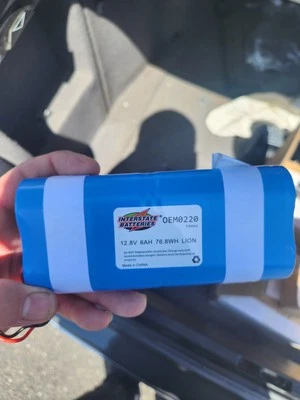 Lithium Ion Battery 12.8v 5000mah  Oem0220 (Brand New) - Image 1 of 4