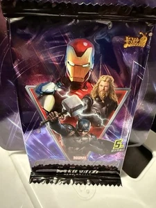 Kayou 2022 Marvel Hero Battle Series 1 Chinese Factory Sealed HOLO Pack - Picture 1 of 2