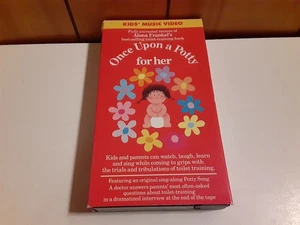 Once Upon A Potty - For Her VHS Alona Frankel Potty Training - Imagen 1 de 6